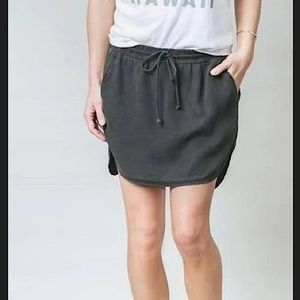 Anthropologie Cloth & Stone Mini Skirt